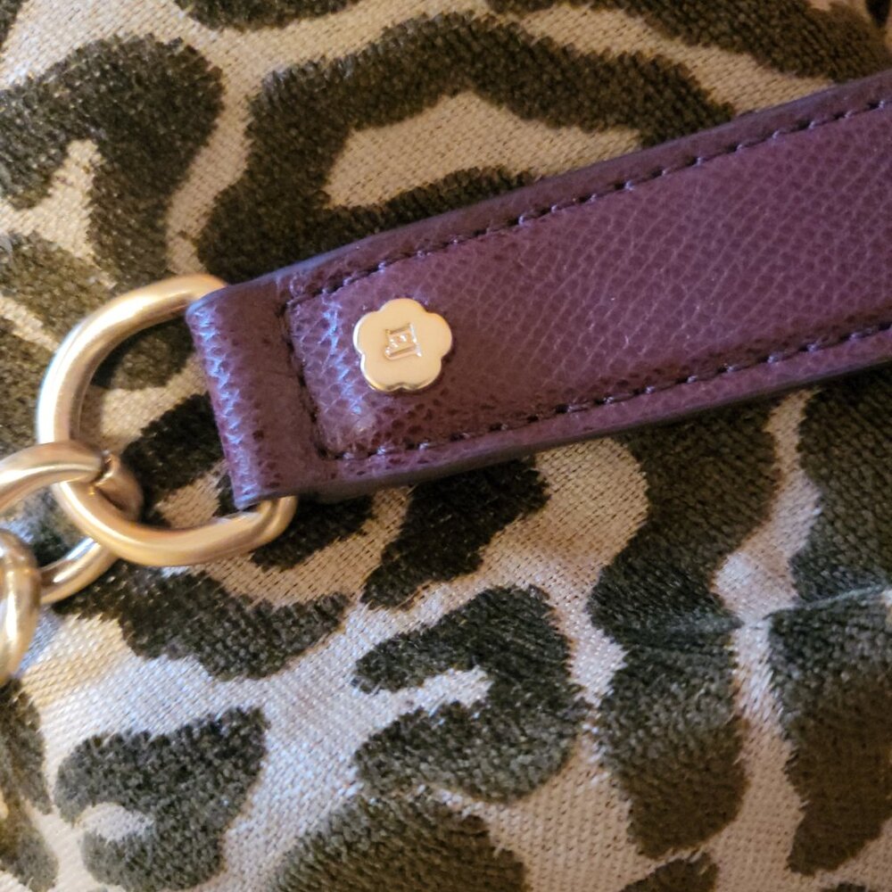 NWOT Eric Javits Burgundy Bag - Picture 5 of 8